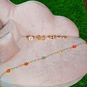 NWOT✨️ ANKLE BRACELET AND TOE RING SET